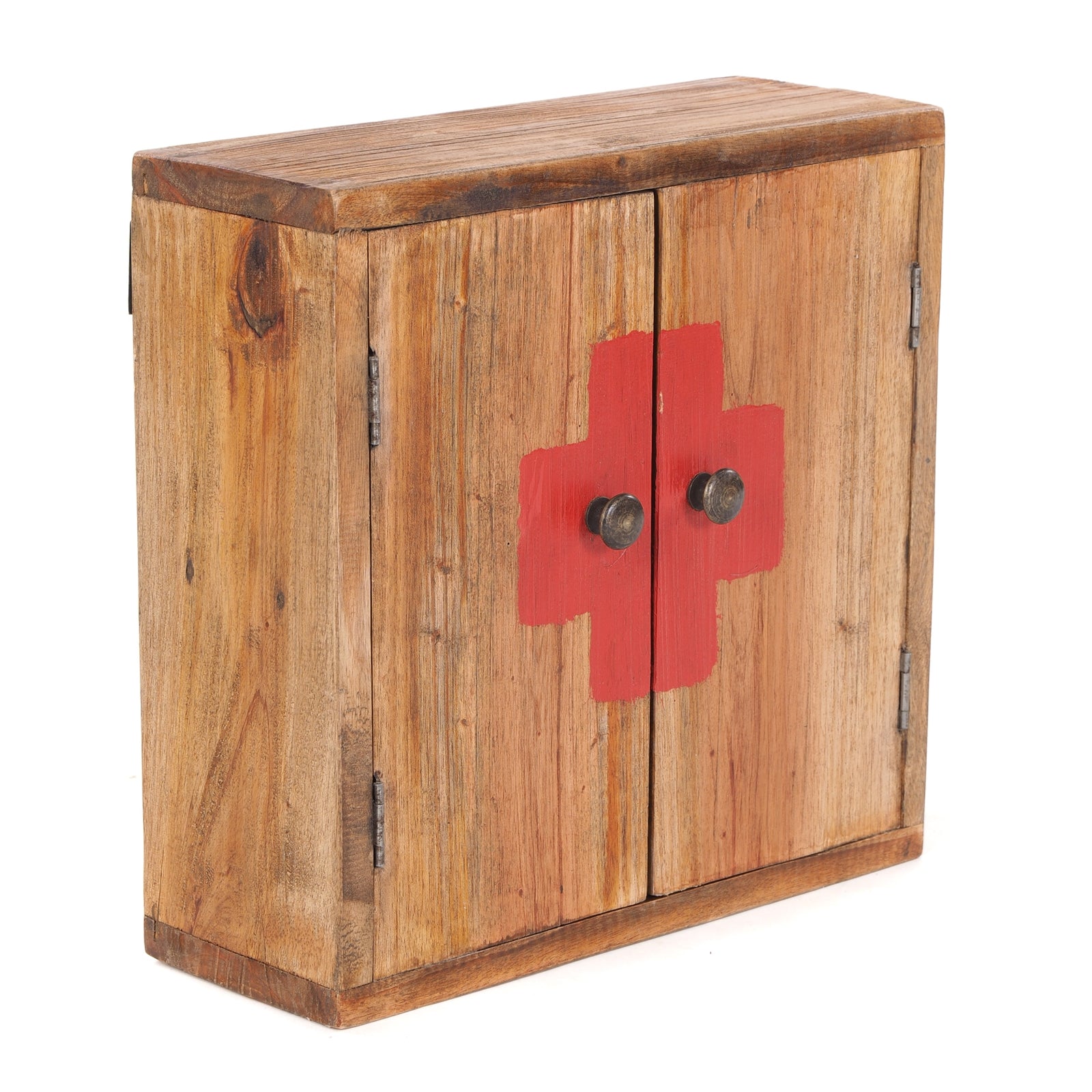 MEDIZINSCHRANK MEDIC | 35x35x13cm, Massivholz | Wandschrank