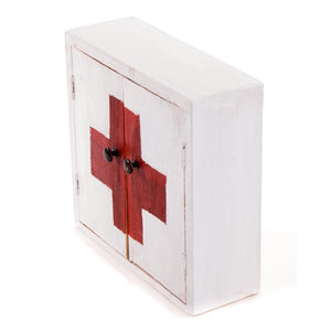 MEDIZINSCHRANK MEDIC | 35x35x13cm, Massivholz | Wandschrank