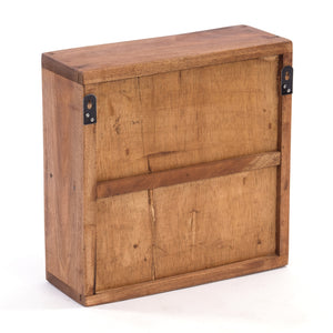 MEDIZINSCHRANK MEDIC | 35x35x13cm, Massivholz | Wandschrank