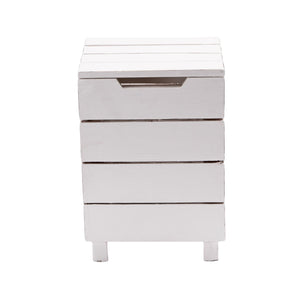 HOCKER "STORAGE 50" | 50x35cm (HxB), Altholz | Wäschebox